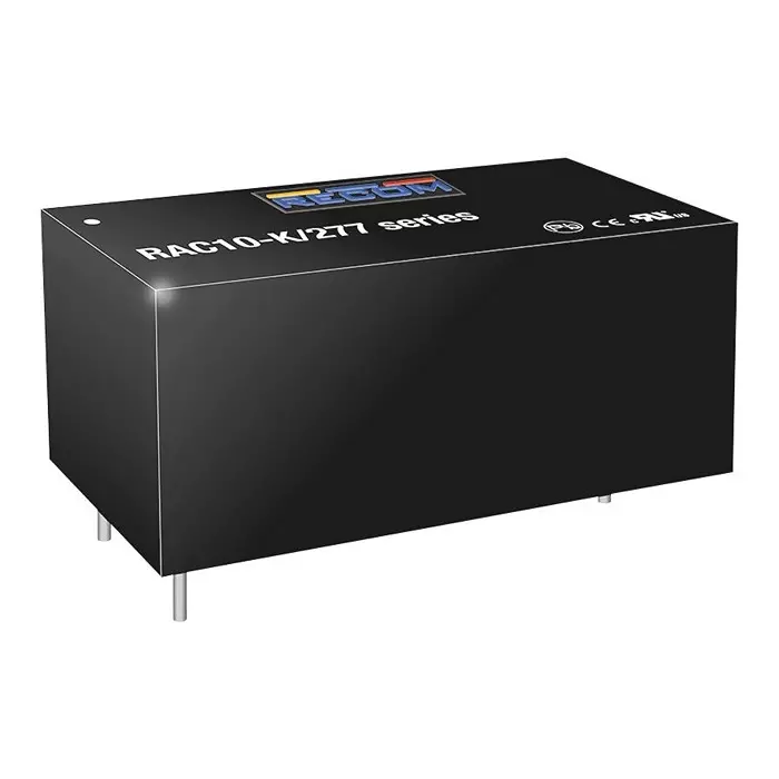 RECOM POWER POWER SUPPLY, AC-DC, 24V, 0.42A, RAC10-24SK/277