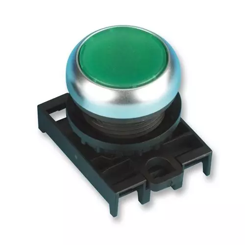 EATON MOELLER OPERATOR W/ BRACKET, 22MM PB SWITCH, M22-DL-G+M22-A