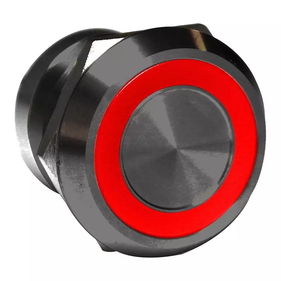 ARCOLECTRIC (BULGIN LIMITED) CAPACITIVE SW, DPDT, 0.01A, 12V, GRN/RED, MC25LCBRG