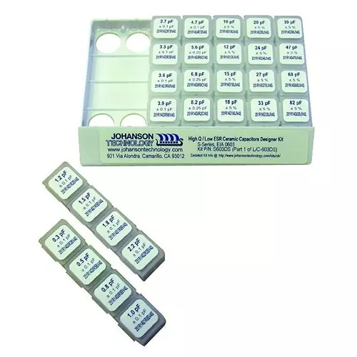 JOHANSON TECHNOLOGY S SERIES DESIGNER KIT, 0603, S603DS