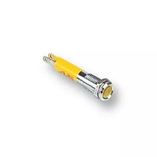 CML INNOVATIVE TECHNOLOGIES LED INDICATOR, 24V, YELLOW, 19010352