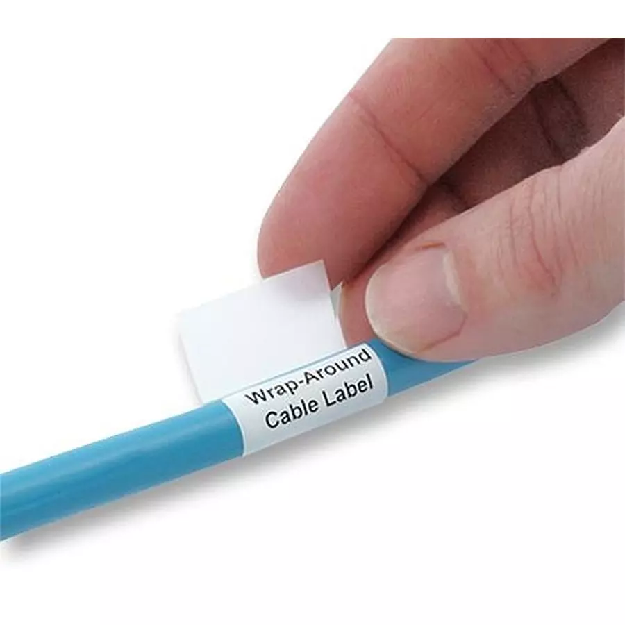 SILVERFOX Label, White, 25X8Mm, 80/Sheet, P05/2508LW (Pack of 10)