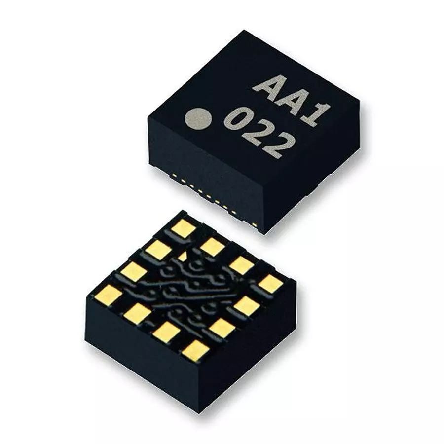KIONIX Mems Accelerometer, 2G/4G/8G, Lga-12, KXTJ3-1057