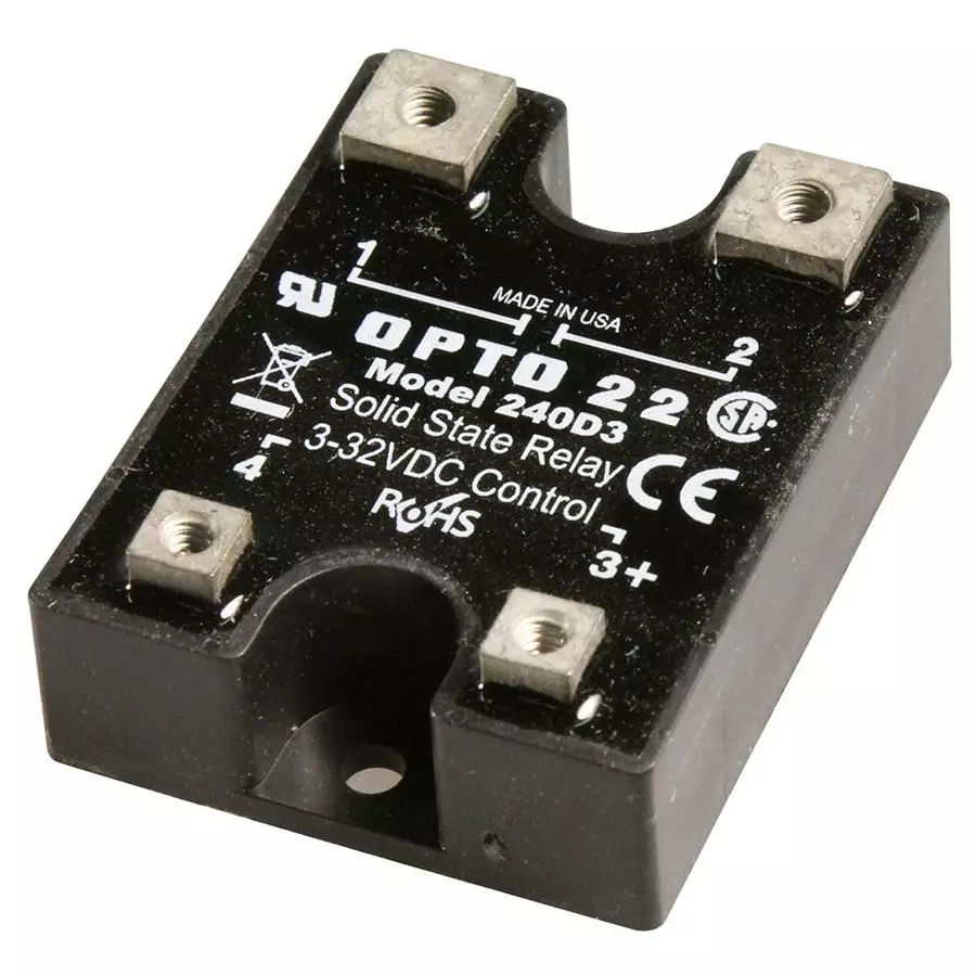 OPTO 22 Ssr, 3A, 240Vac, 240D3