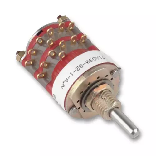 GRAYHILL SWITCH, 1 POLE, 12 POS, 0.3A, 115VAC, 71BD30-01-1-AJN