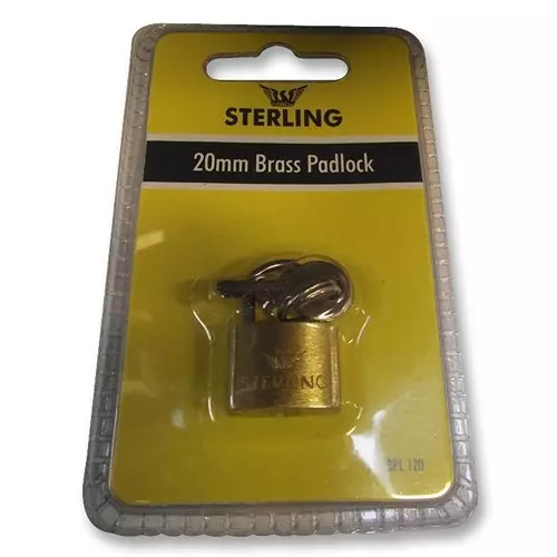 UNBRANDED PADLOCK, BRASS, SR04170