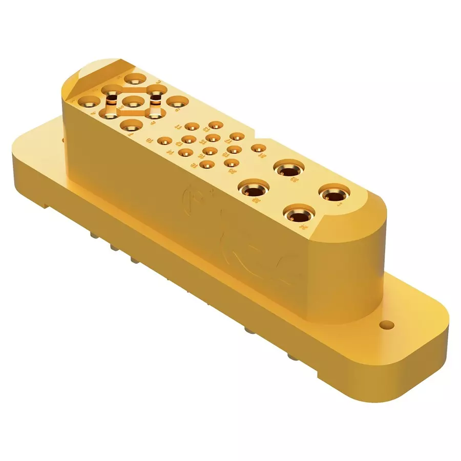 POSITRONIC RECT PWR CONN, RCPT, 25POS, THT, GFSH435F37H/AA