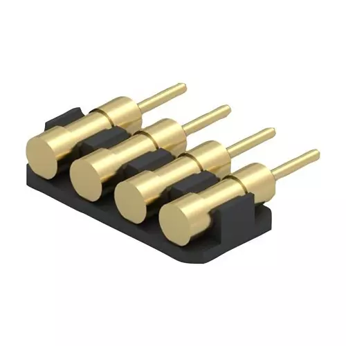MILL-MAX CONNECTOR, HEADER, 4POS, 1ROW, 2.54MM, 328-10-104-40-020001