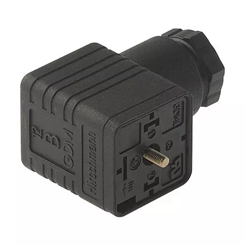 HIRSCHMANN POWER CONN, RCPT, 2+PE, SCREW, CABLE, GDML 2011 GB1