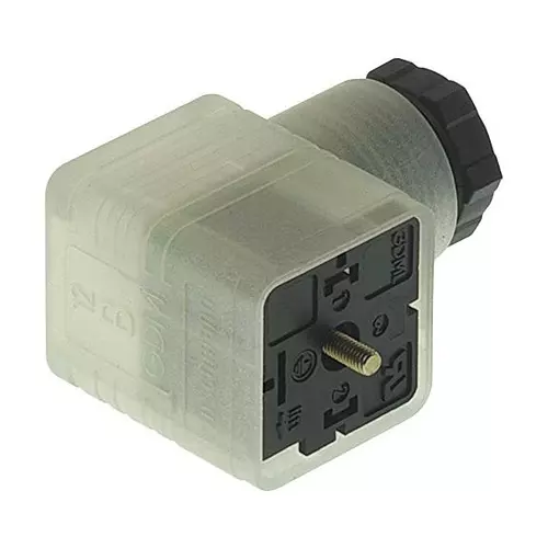 HIRSCHMANN POWER CONN, RCPT, 2+PE, SCREW, CABLE, GDML 2016 LED 24