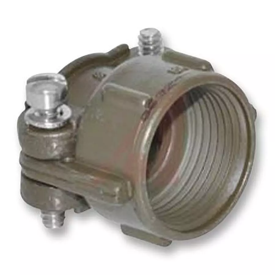 GLENAIR STRAIN RELIEF, ALUMINUM, MS3057-12C