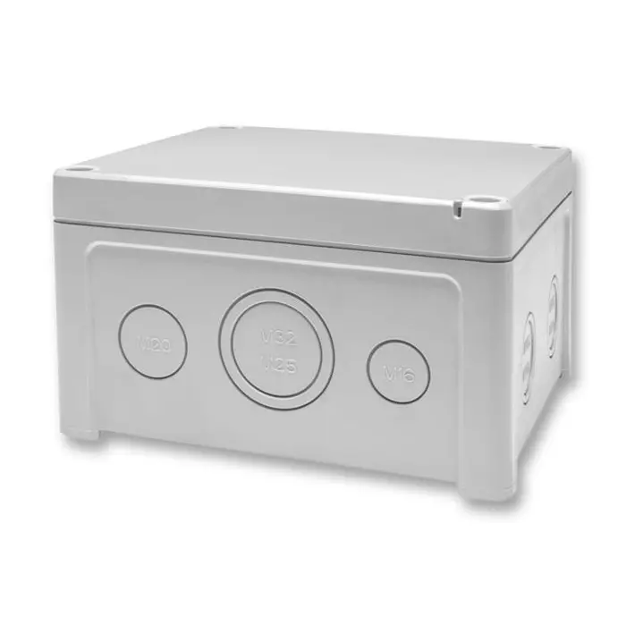 FIBOX ENCLOSURE, BOX, ABS, GREY, TAM 131308 ENCLOSURE