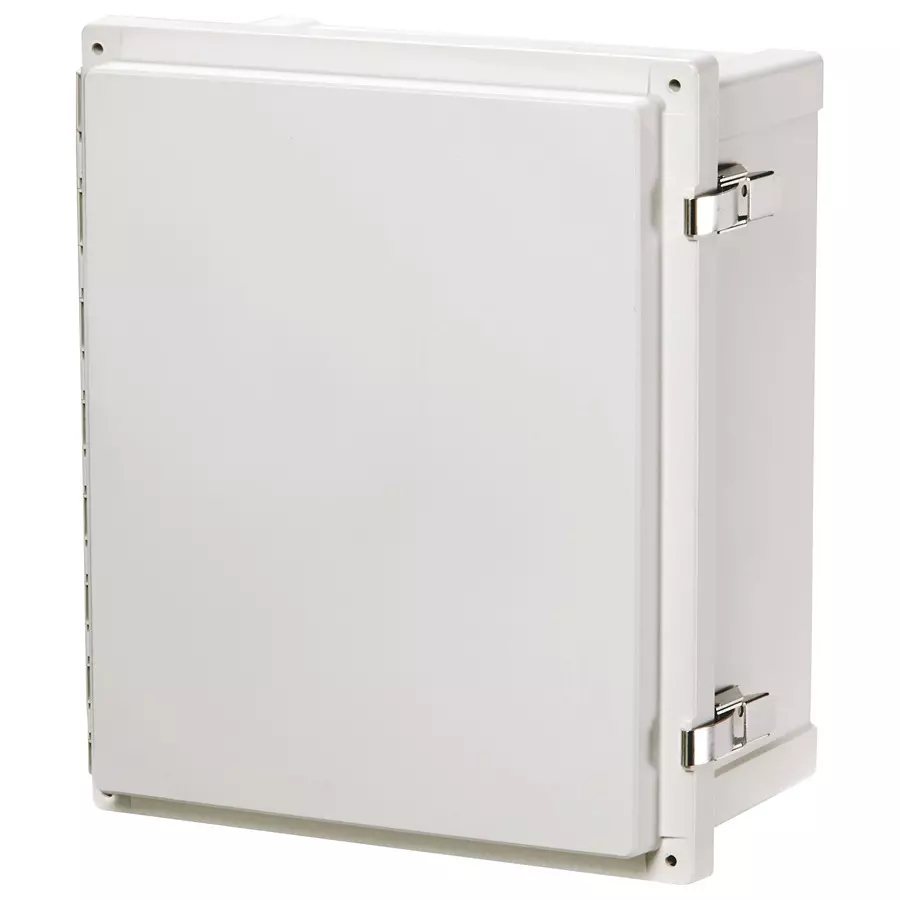 FIBOX ENCLOSURE, HINGED, MULTIPURPOSE, PC, GRY, AR181610CHSSL