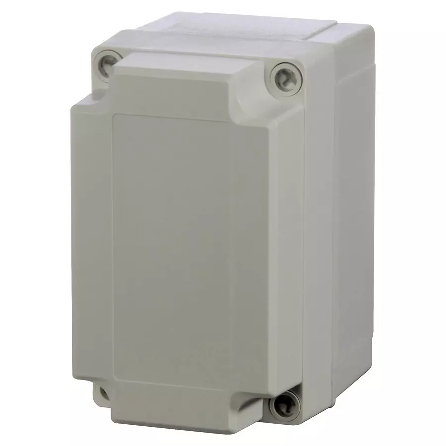 FIBOX ENCLOSURE, MULTIPURPOSE, PC, GREY, UL PC 100/75 HG