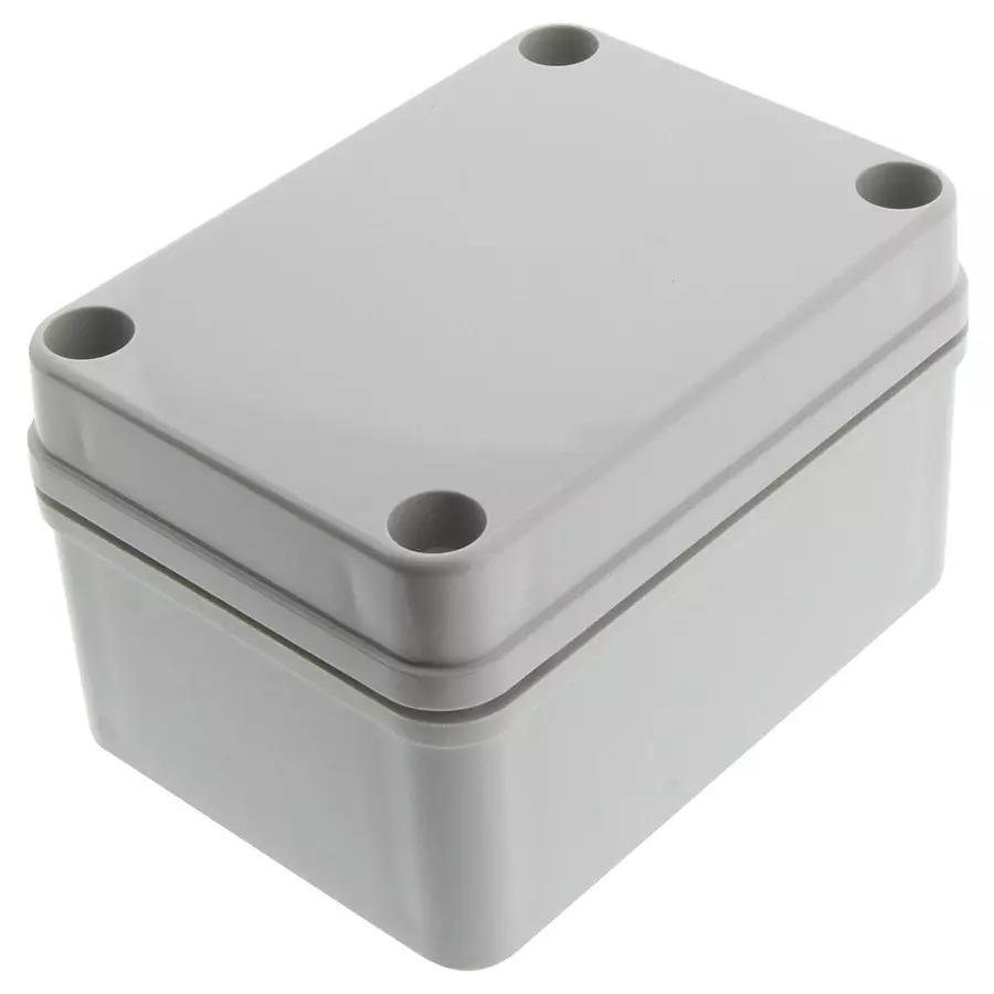FIBOX ENCLOSURE, MODULAR, PLASTIC, GRAY, ABS B 65 G