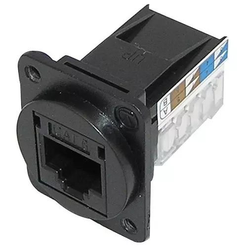 TUK CONNECTOR, RJ45, RCPT, 8P8C, CAT6, SKMCBKDPM