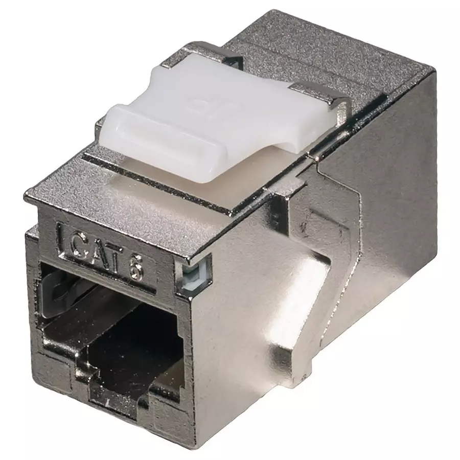 TUK SHLD COUPLER, RJ45, JACK, CAT6, PANEL, SACK3S