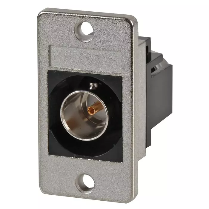 TUK RF KEYSTONE COUPLER, BNC HD, JACK, 75OHM, KBNC75PM