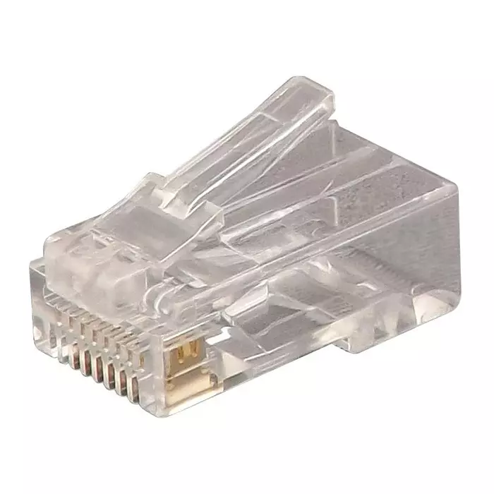 TUK RJ45 CONNECTOR, PLUG, 8P8C, 1PORT, CRIMP, PXSPDY6#10 (Pack of 10)