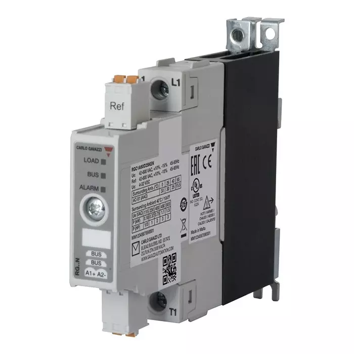 CARLO GAVAZZI SOLID STATE CONTACTOR, 25A, 42VAC-600VAC, RGC1A60D25KEN