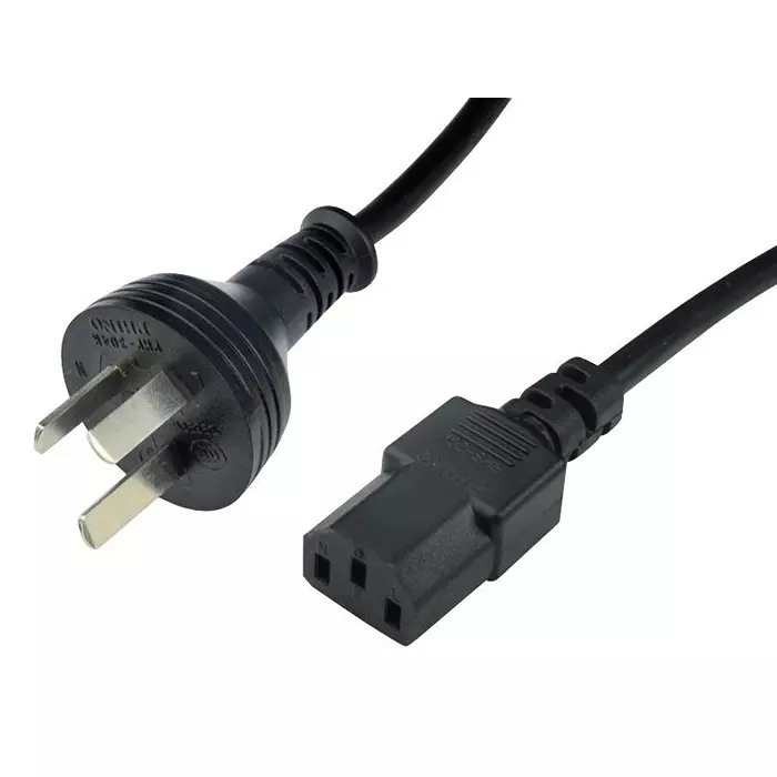 VOLEX POWER CORD, IEC60320C-13, 2.5M, 10A, BLACK, 2137H 10 C3