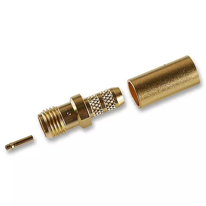 HUBER+SUHNER RF COAXIAL, SMA, STRAIGHT JACK, 50OHM, 21 SMA-50-2-5/111NE