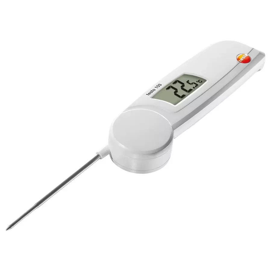 TESTO FOLDING THERMOMETER, -30 TO +220 DEG, TESTO 103