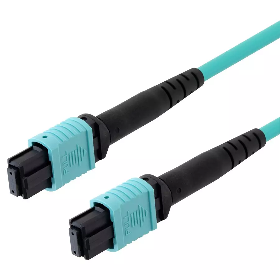 L-COM FIBRE OPTIC LEAD ASSY, MPO JACK, MM, 5M, MPFF24OM3-5