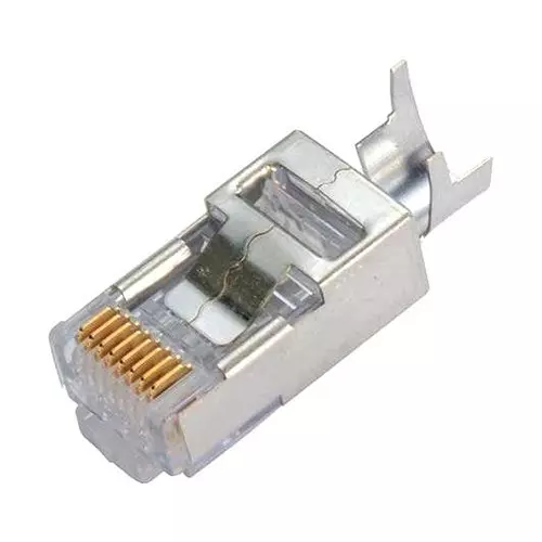 L-COM MODULAR CONN, 8P8C, RJ45 PLUG, CABLE, TSP8048C5S
