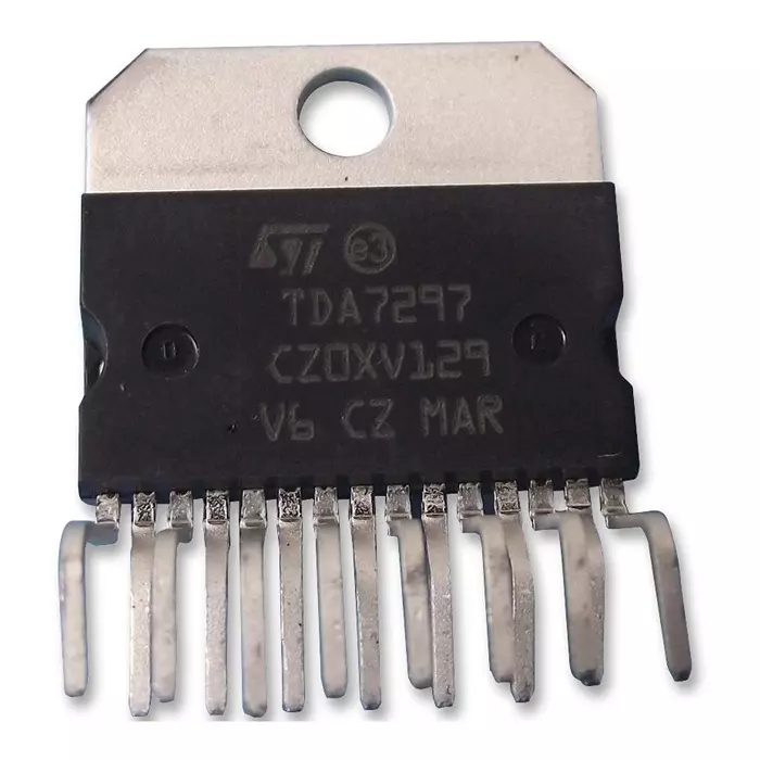 Stmicroelectronics Amp, Audio, 15W, Ab, Multiwatt15, Tda7297