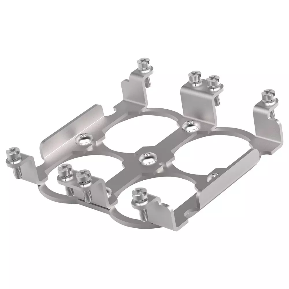 TE CONNECTIVITY Frame, 4Pos, Ss, Rectangular Conn, T0924048581-000