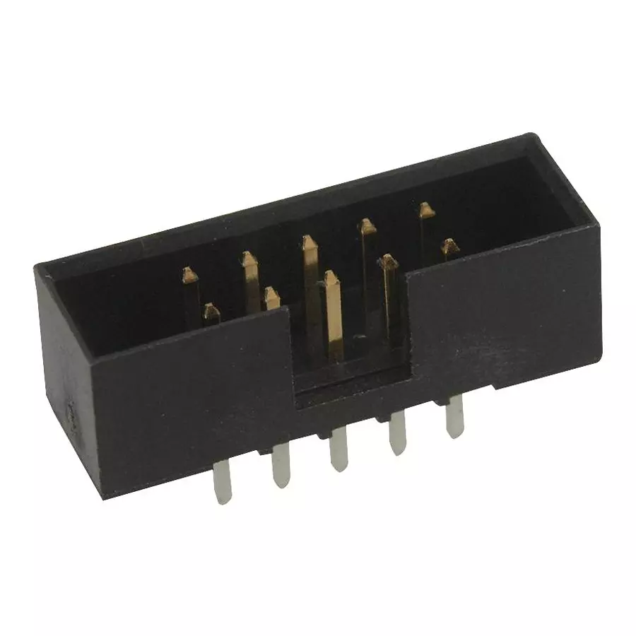 3M Connector, Header, 10Pos, 2Row, 2Mm, 957210-6002-AR