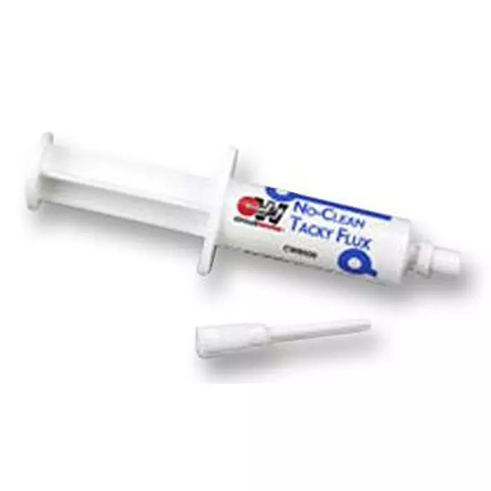CHEMTRONICS Flux, No-Clean, TACky, 3.5G Syringe, CW8500