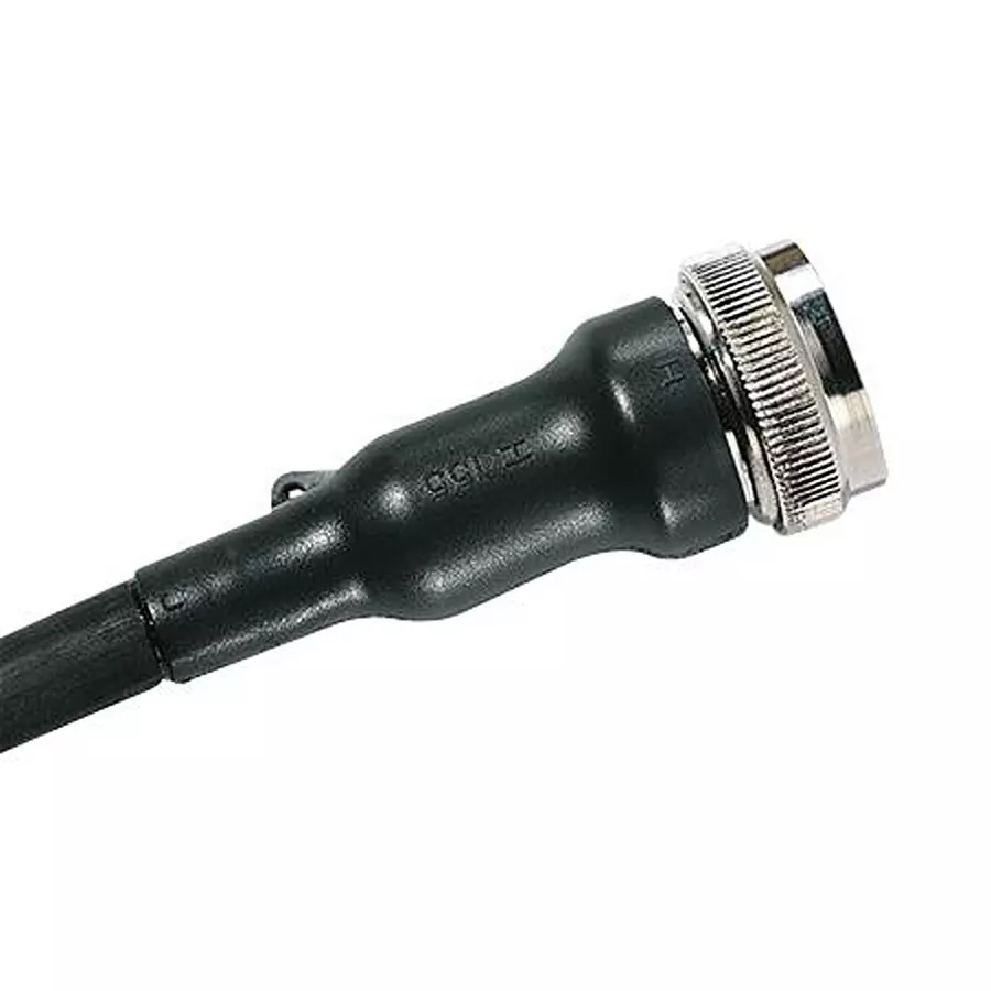 HELLERMANNTYTON Heat-Shrink Boot, Straight, 30mm, Blk, 401-54047