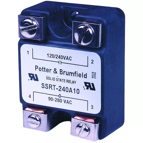 POTTER&BRUMFIELD - TE CONNECTIVITY Ssr, Panel Mount, 280VAC, 32VDC, 10A, SSRT-240D10