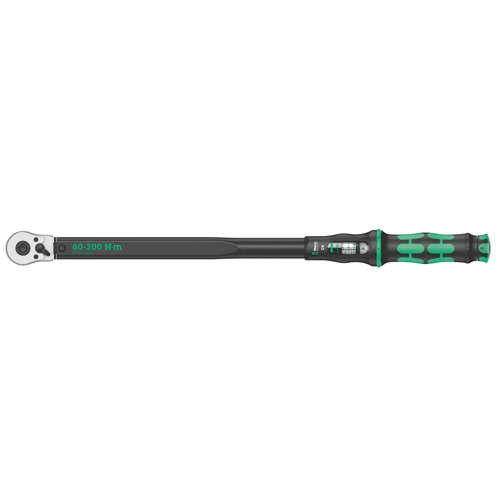 WERA Torque Wrench With Rev. Ratchet, 1/2" Sq, 05075623001