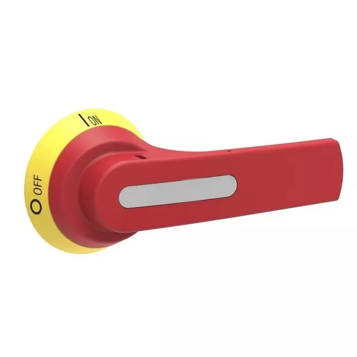 Lovato GL Series Red/Yellow Rotary Handle 125 mm Length for GL160-315A, GLX61