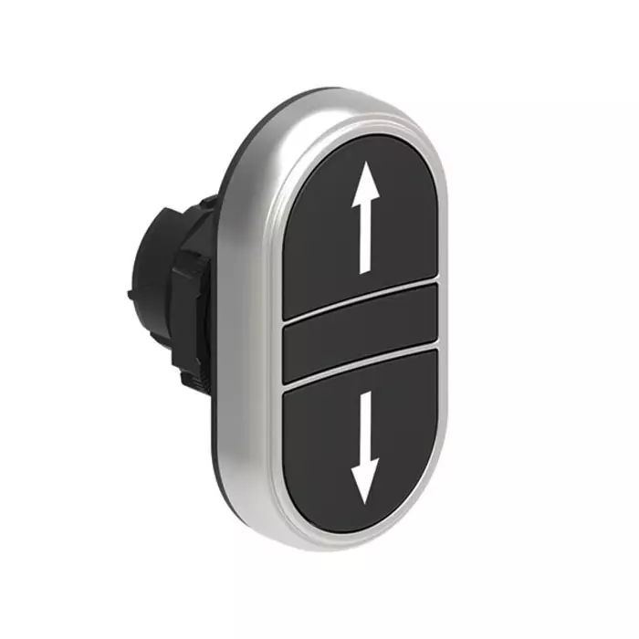 Lovato LPCB71 Series Push Button Head, 22 mm Cutout, LPCB7191