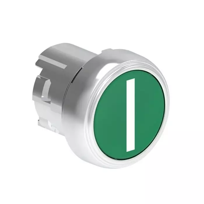 Lovato LPSB11 Series Green Momentary Push Button, 22 mm Cutout, LPSB1113