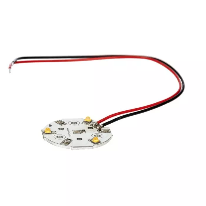 Intelligent LED Solutions OSLON 80 PowerAnna Coin LED Array, 3 White LED (4000K), ILC-ONA3-NUWH-SC211-WIR200.