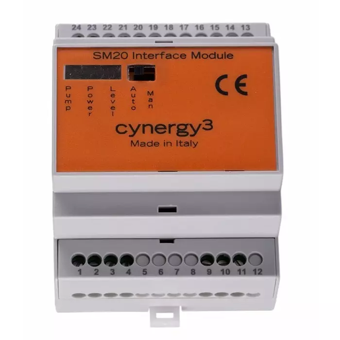 SENSATA / CYNERGY3 SM20 Series Level Controller - DIN Rail Mount 214 - 415 V AC 3, SM20