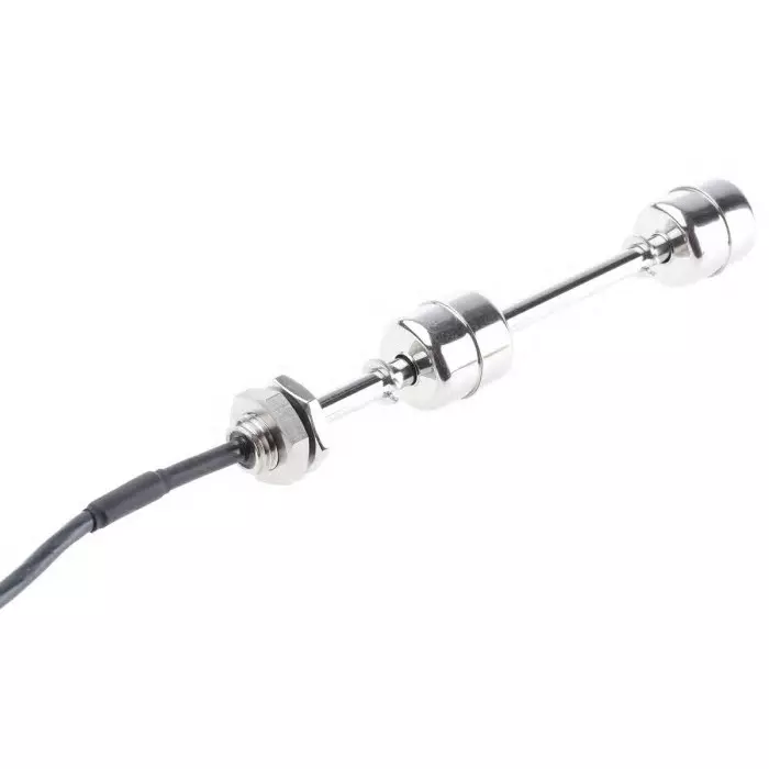 SENSATA / CYNERGY3 SSF67 Series Vertical Stainless Steel Float Switch 1 m Cable NO/NC, SSF67A50A150