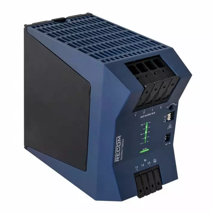 RECOM POWER DIN Rail Power Supply 320-575V AC Input 48V DC Output 20A Output 960W, RACPRO1-T960/48