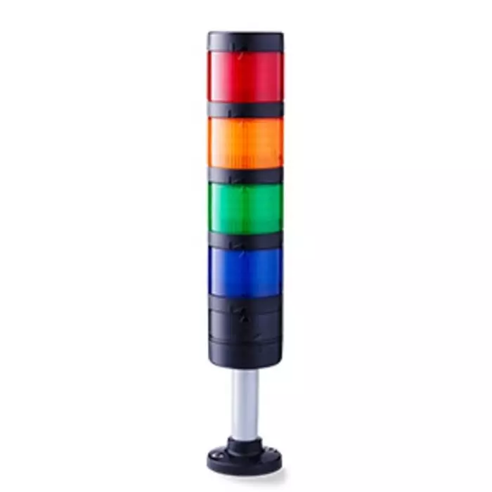 AUER Signal Modul-Perfect 70 Series Red/Green/Amber/Blue Signal Tower 4 Lights 24 V AC/DC, PC7-Q05