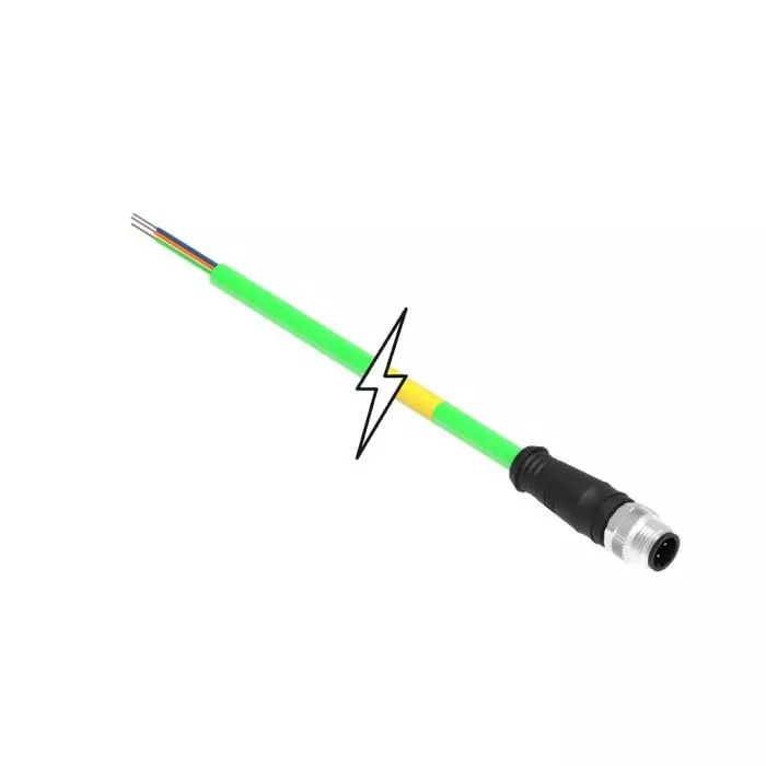 Brad from Molex M12 to Unterminated Sensor Actuator Cable, 1300480297