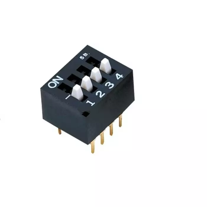 NIDEC COPAL ELECTRONICS GMBH Through Hole Mount Slide Switch SPST 100 mA Slide, CES-0402MC (Pack of 2 Pcs)