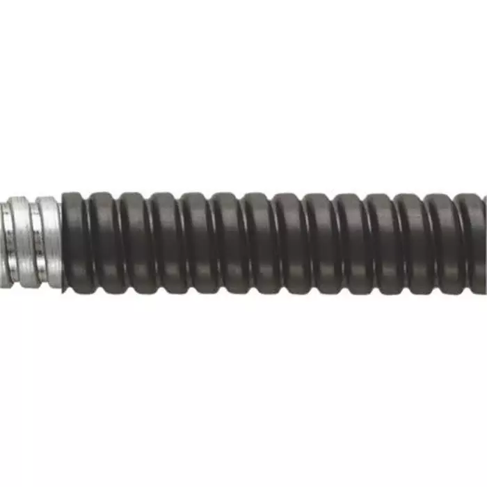 Flexicon Flexible Conduit 50mm Nominal Diameter Steel Black, FSU50B-25M