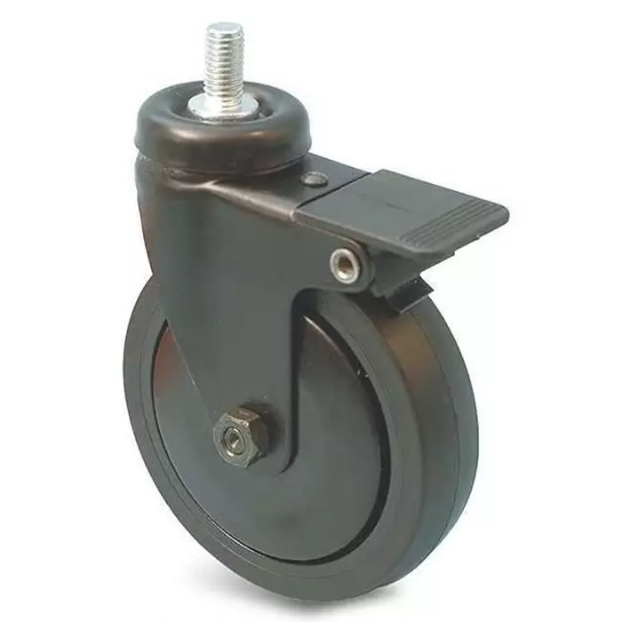 Guitel Hervieu Braked Swivel Castor Wheel 40 Kg Capacity 50 mm Wheel, 346520