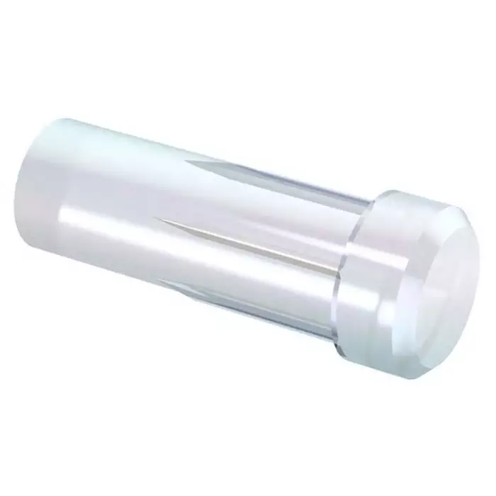 MENTOR Panel Mount LED Light Pipe Clear Flat Lens, 1293.6 (Pack of 100 Pcs)