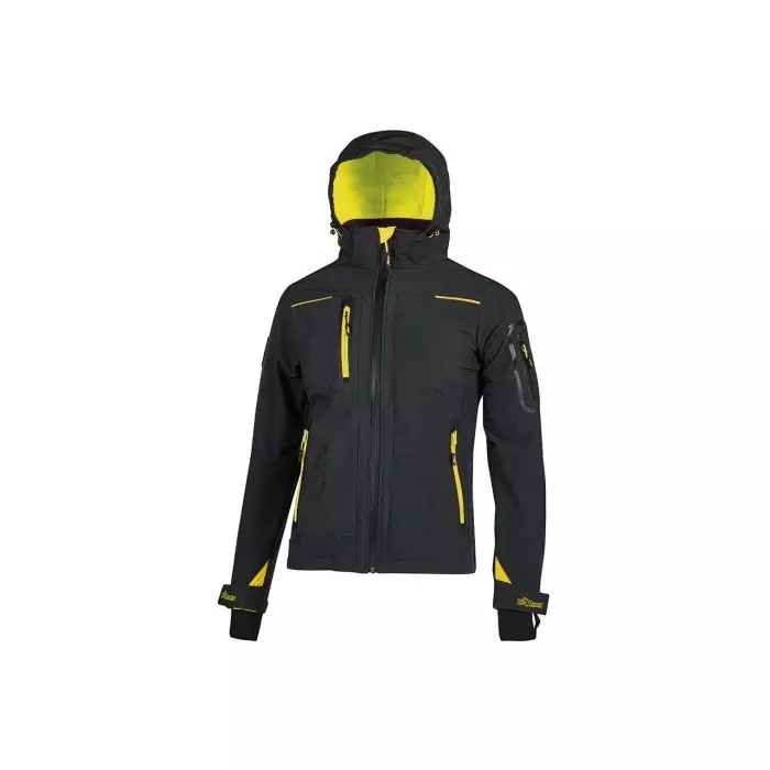 UPower FUTURE Black Hoodie Jacket L, WFU259BC-L